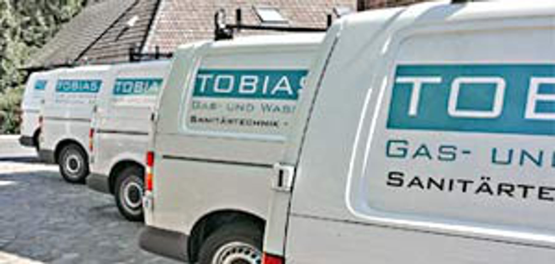Firmenfahrzeuge der Tobias Czudny Sanitärtechnik GmbH